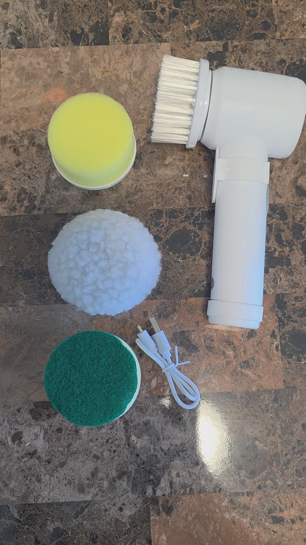 Brosse Électrique de Nettoyage Sans Fil – Résultats Sans Effort